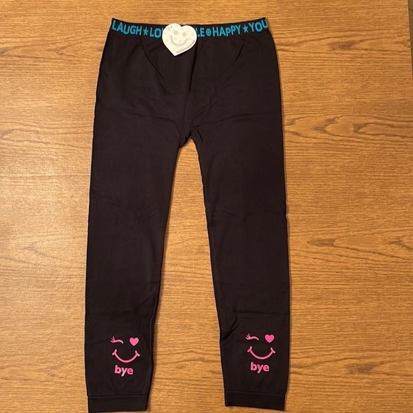 𝅺Two pair of little miss matched leggings. - Picture 7 of 11